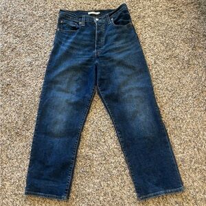 Levi’s cropped jeans